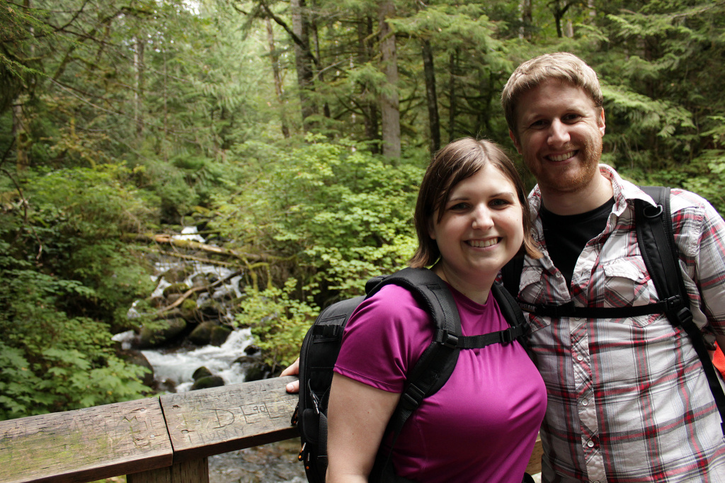 Nick & Marie at Wallace Falls